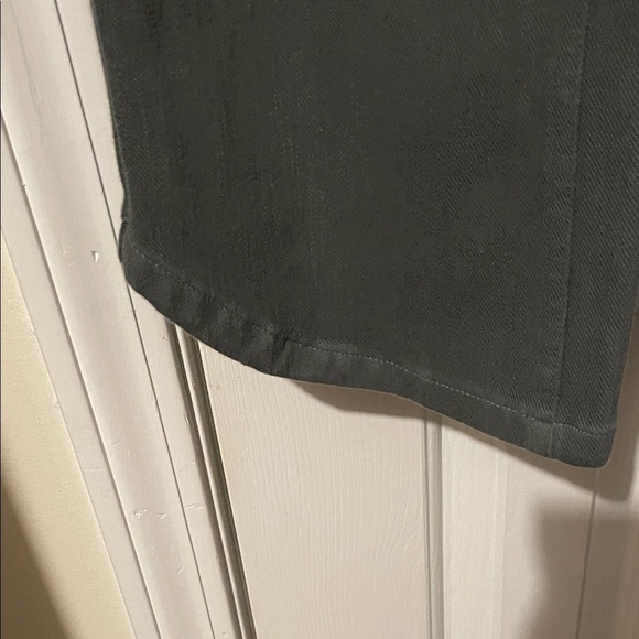 Isaac Mizrahi Dark Olive Gray Ankle Jeans - Picture 6 of 10
